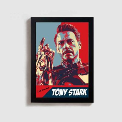 13- تابلو مدل مارول اونجرز تونی استارک marvel avengers tony stark کد BL76
