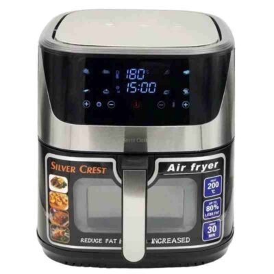 2-سرخکن بدون روغن سیلورکرست مدل 2200W DIJITAL 12.5L
